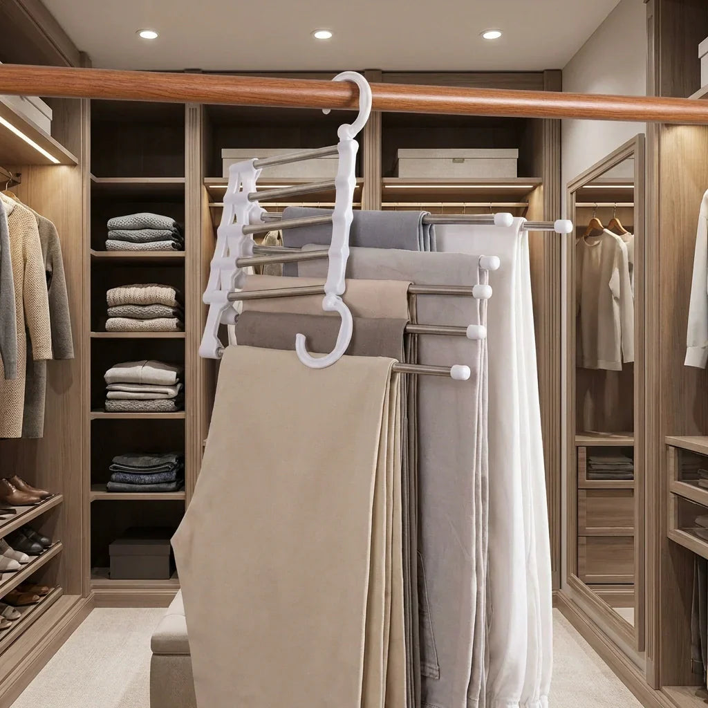 Best 5-in-1 pants hanger - closet organizers | 2026 | fast shipping