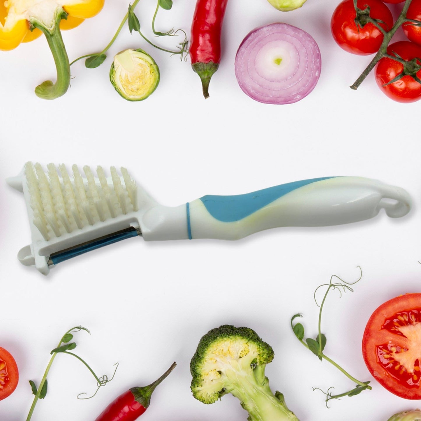 5-in-1 Peeler Brush Tool - Home & Kitchen