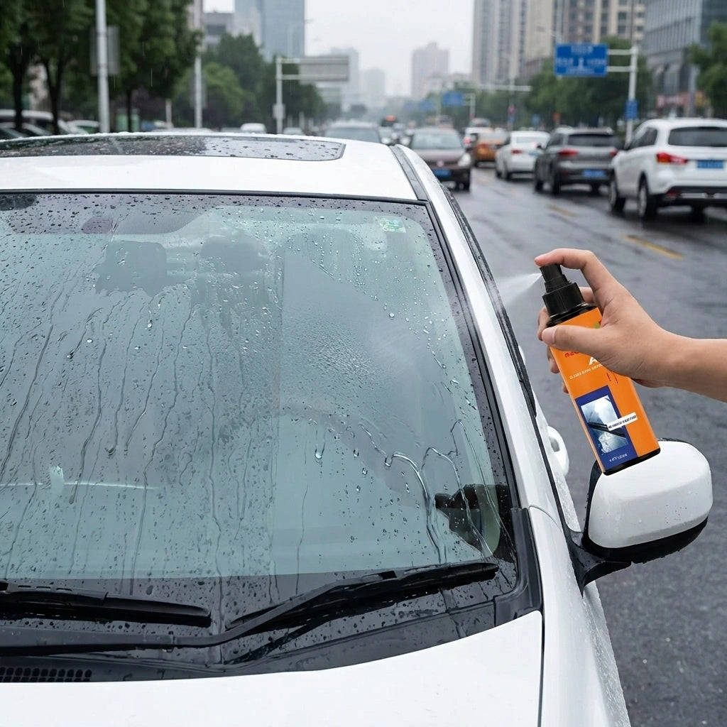 Glass Rain Repellent Spray