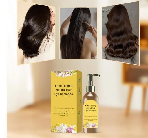 Japanese Long Lasting Natural Hair Dye Shampoo (Pack Of 2)