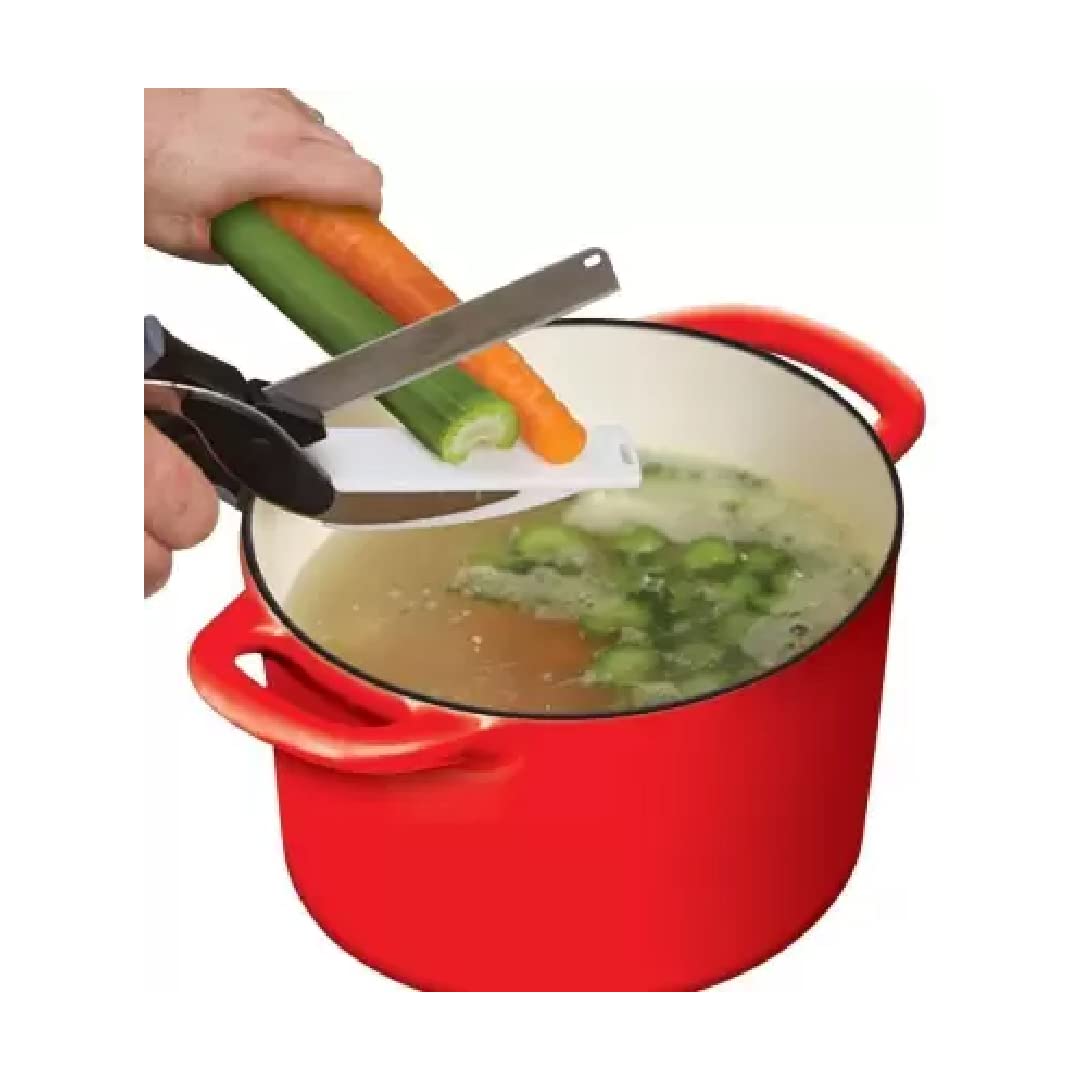 2-in-1 Steel Smart Clever Cutter Kitchen Knife