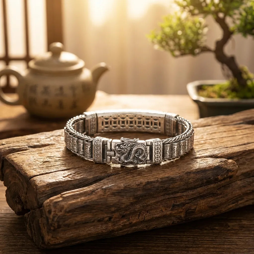 Charm Bracelet Men Cuff Personality Jewelry