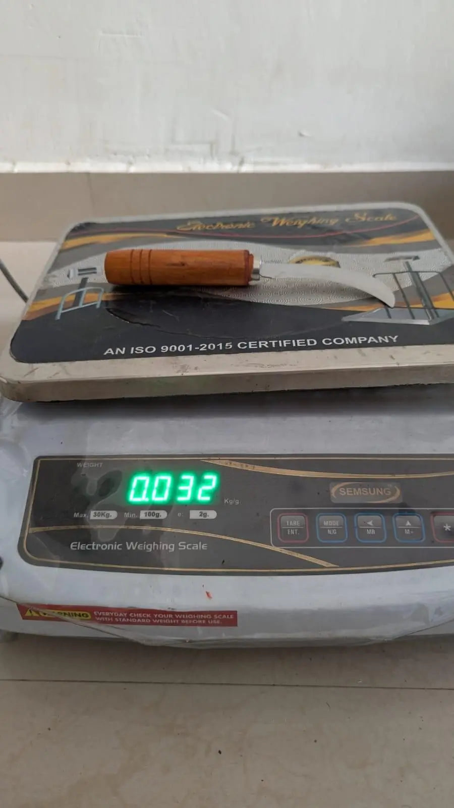 Scimitar Fruit Knife