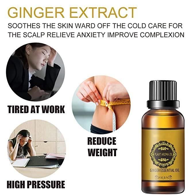Belly Drainage Ginger Oil (10ML) - Pack of 2