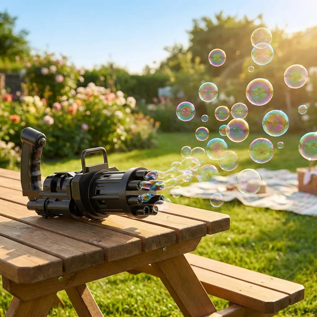 Bubble Gun Blower Maker
