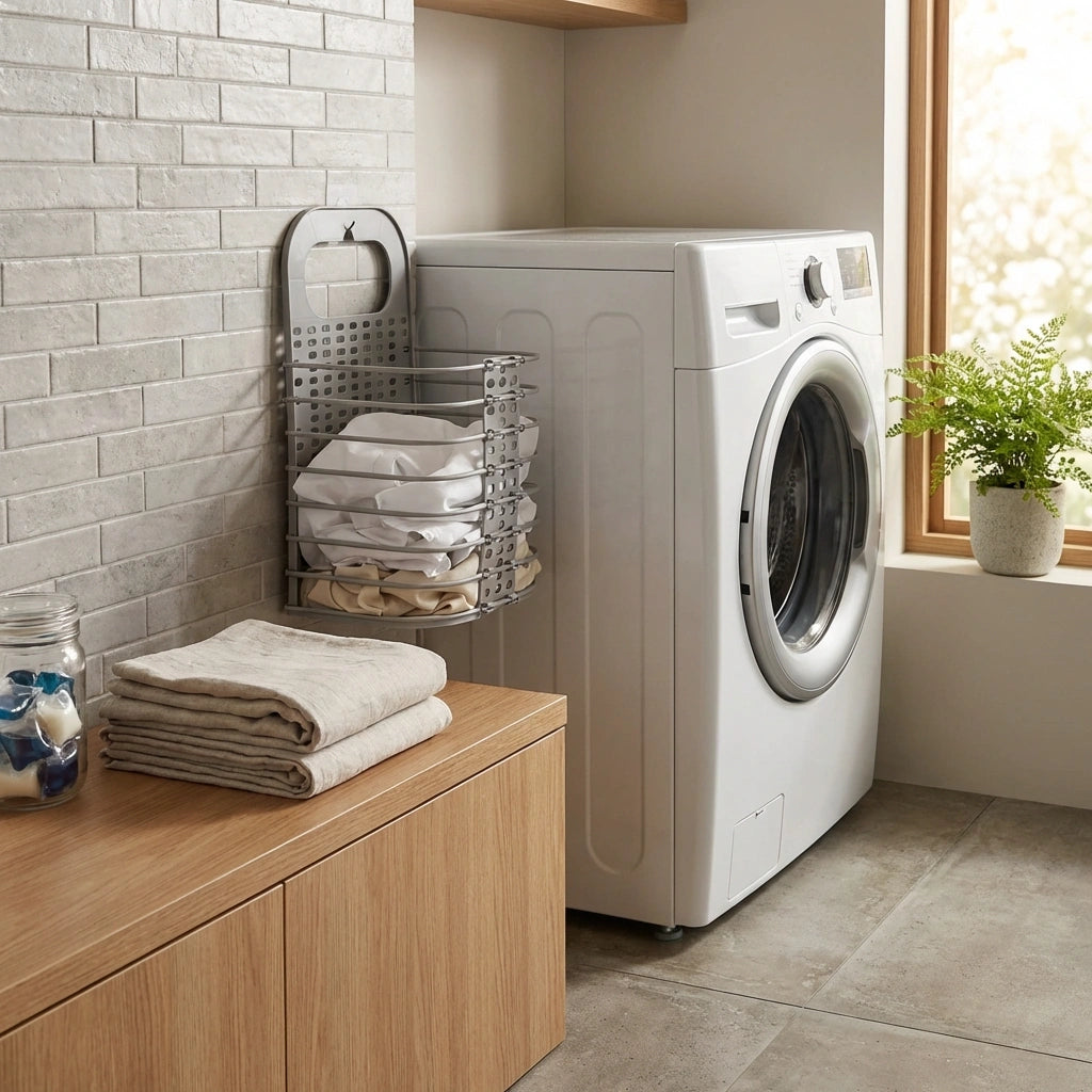 Hanging Plastic Laundry Basket