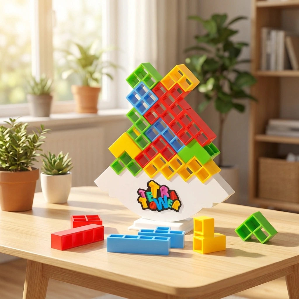 Tricky Tower Balance Blocks