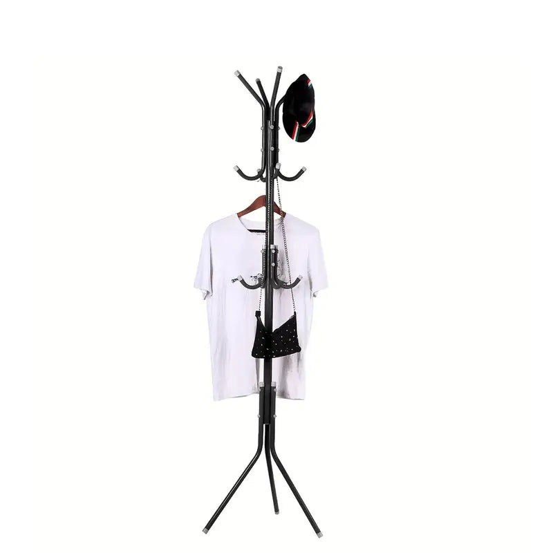 6 Hook Coat Hanger Clothes Stand Hanging Home Accessories
