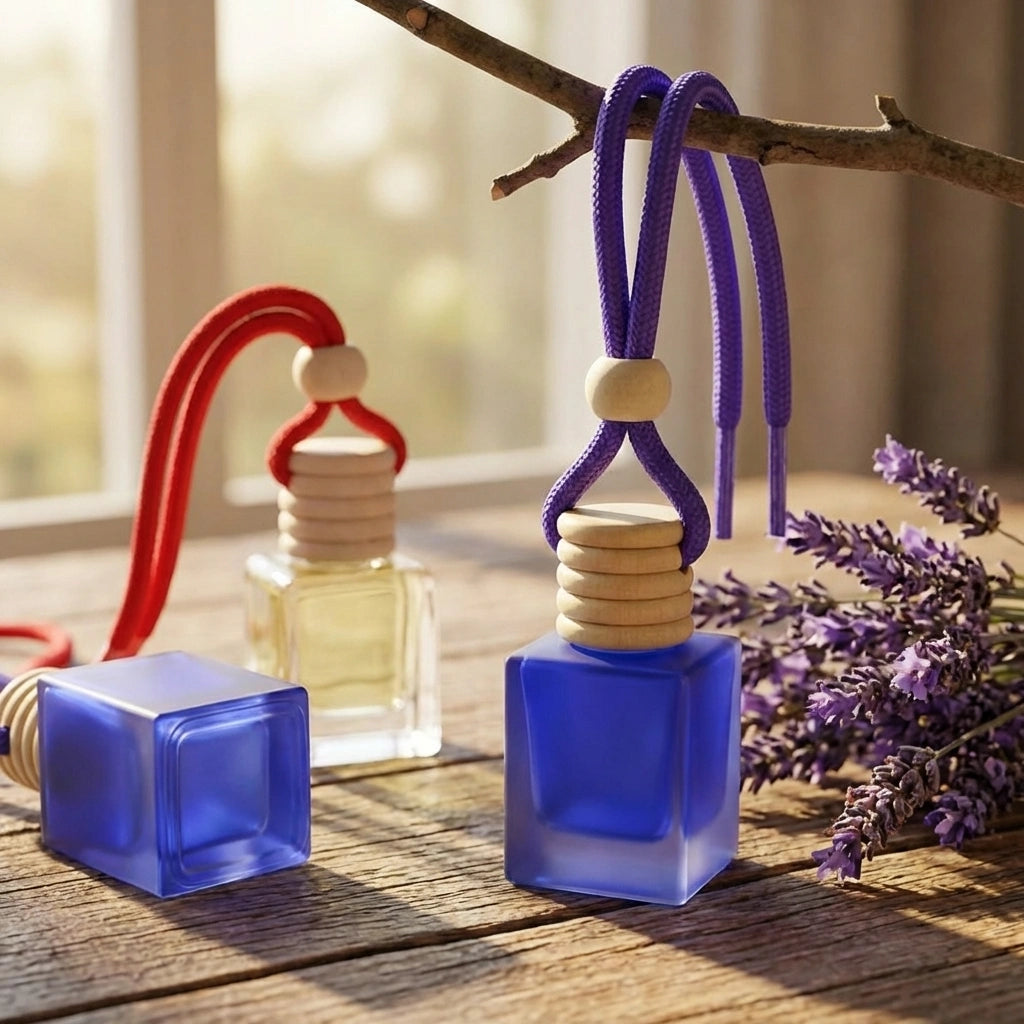 Hanging Car Perfume Pods Diffuser Scent (Pack of 1 Assorted Perfume)