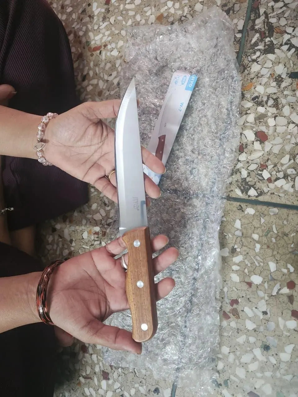 Rosewood Handle Chef Knife