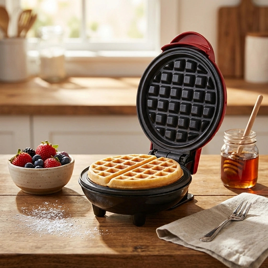 Waffle Maker Non-Stick Electric Iron Machine