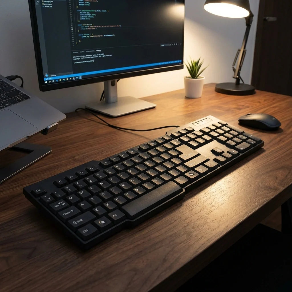 Wired USB Keyboard 104 Keys