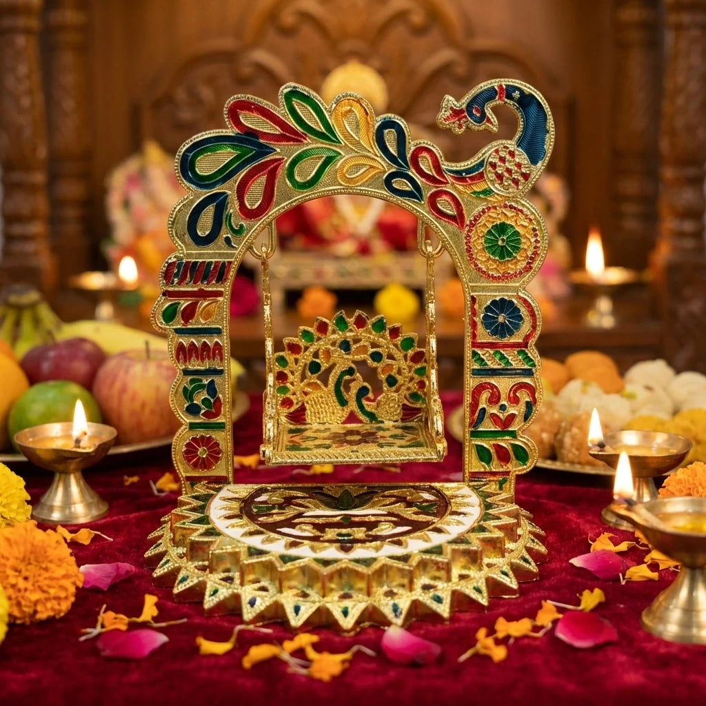 Bal Gopal Silver Decorative Zula