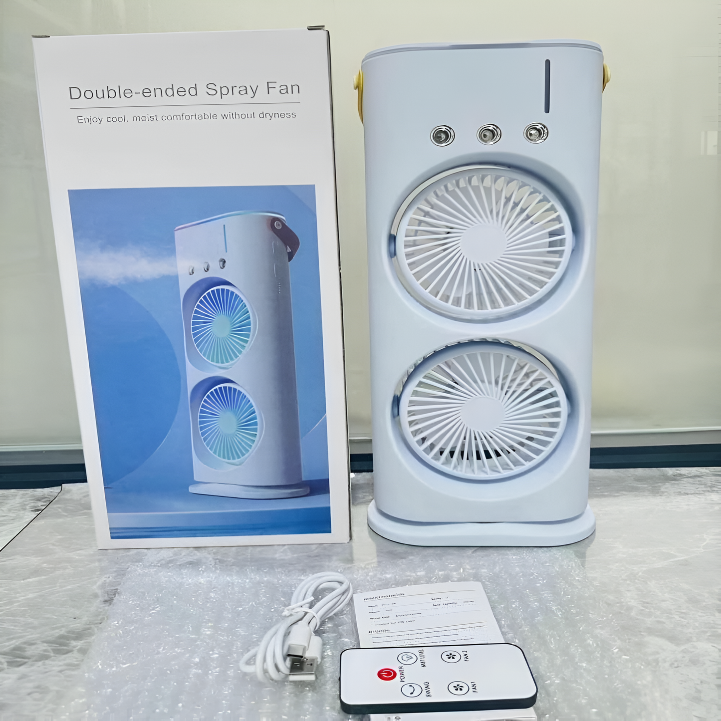 Portable Mist Cooling Fan