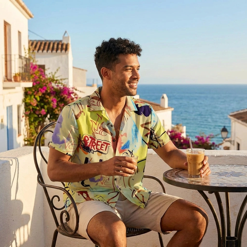 Printed Rayon Casual Shirt