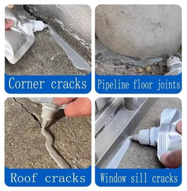 Heavy-Duty Concrete Crack Repair