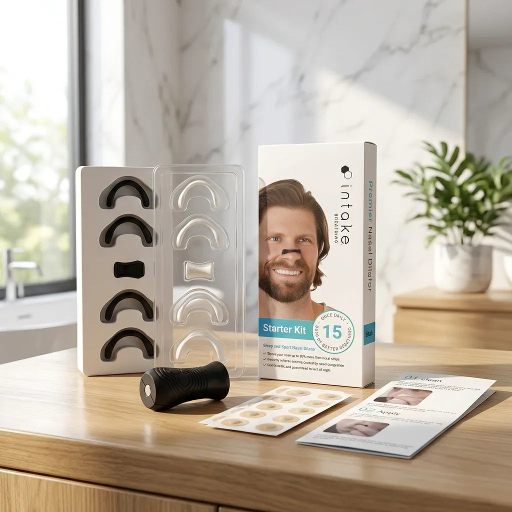 Magnetic Nasal Breathing Strips