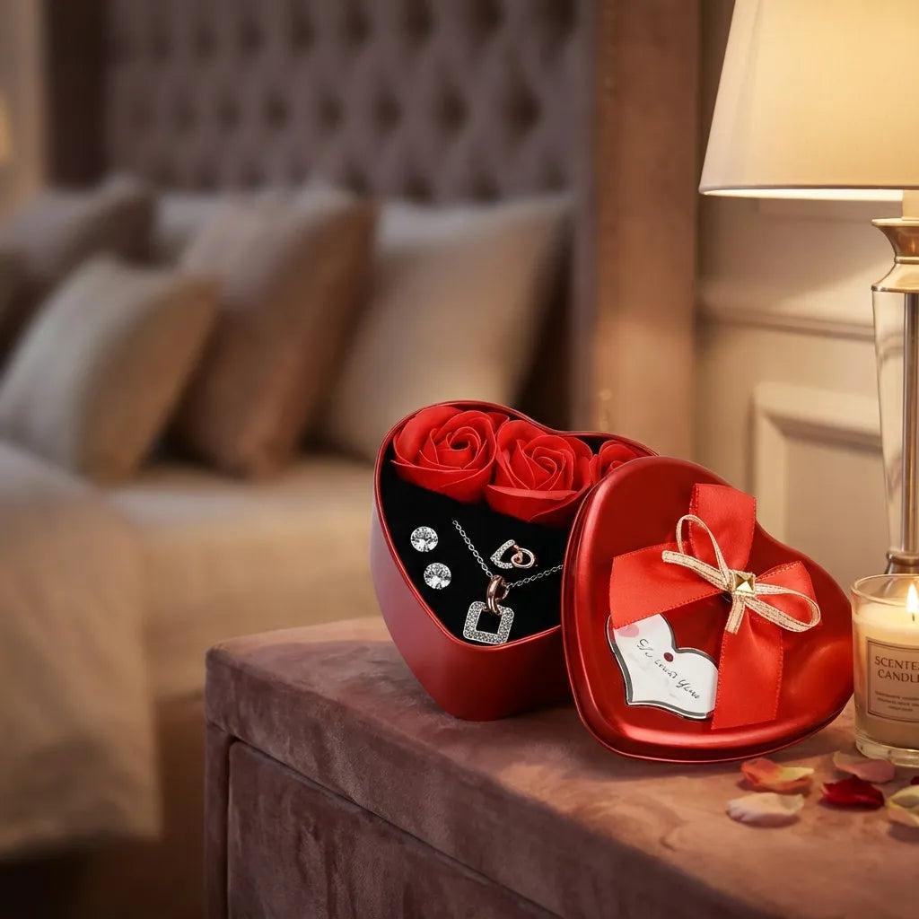 Floweraura Sparkling Love Adornments Jewelry