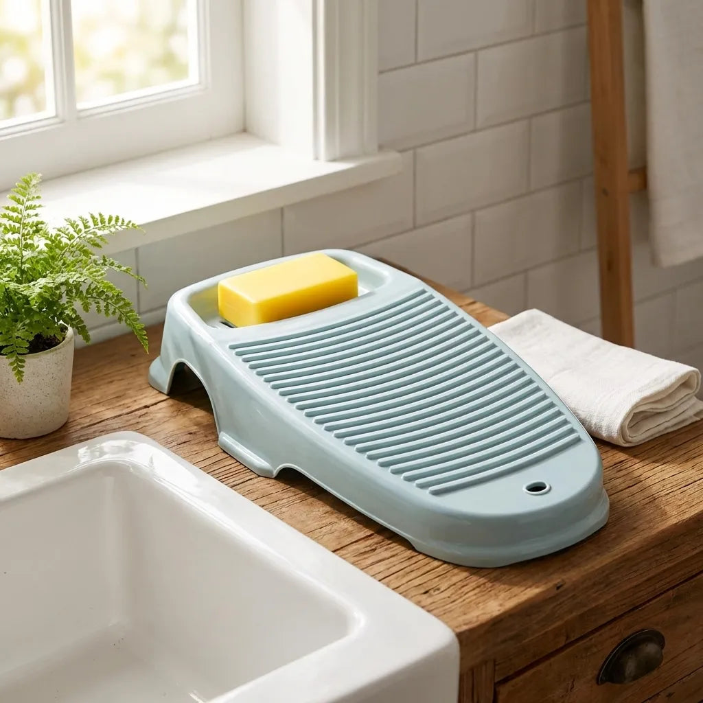 No-Slip Washboard + Soap Holder