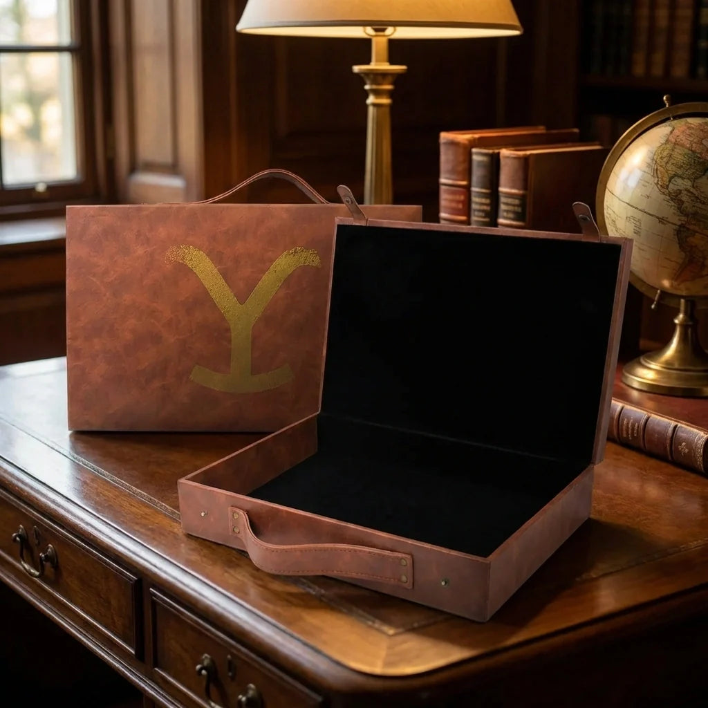 Leather Medium Carrying Case