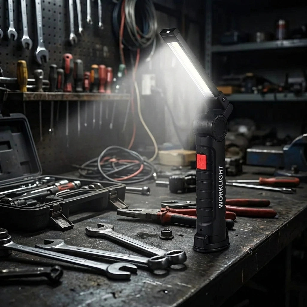 Magnetic LED COB Light USB Rechargeable