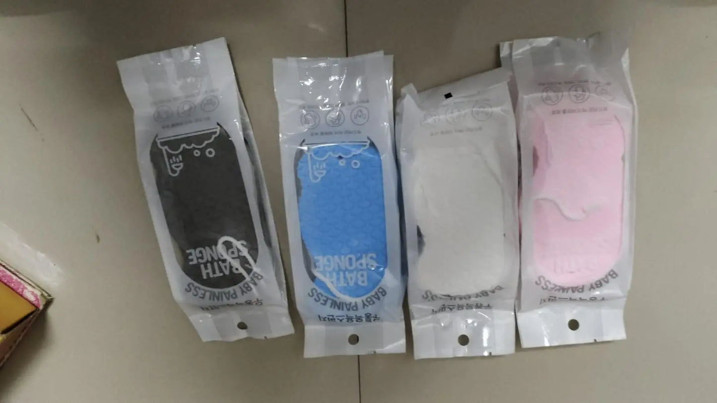 Kids Bath Sponge Pack