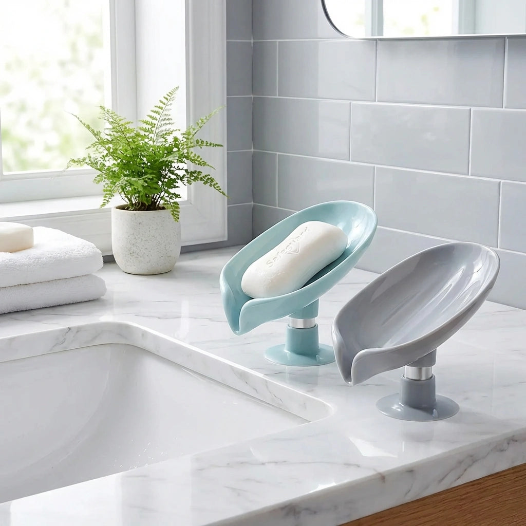 Self-Draining Soap Holder