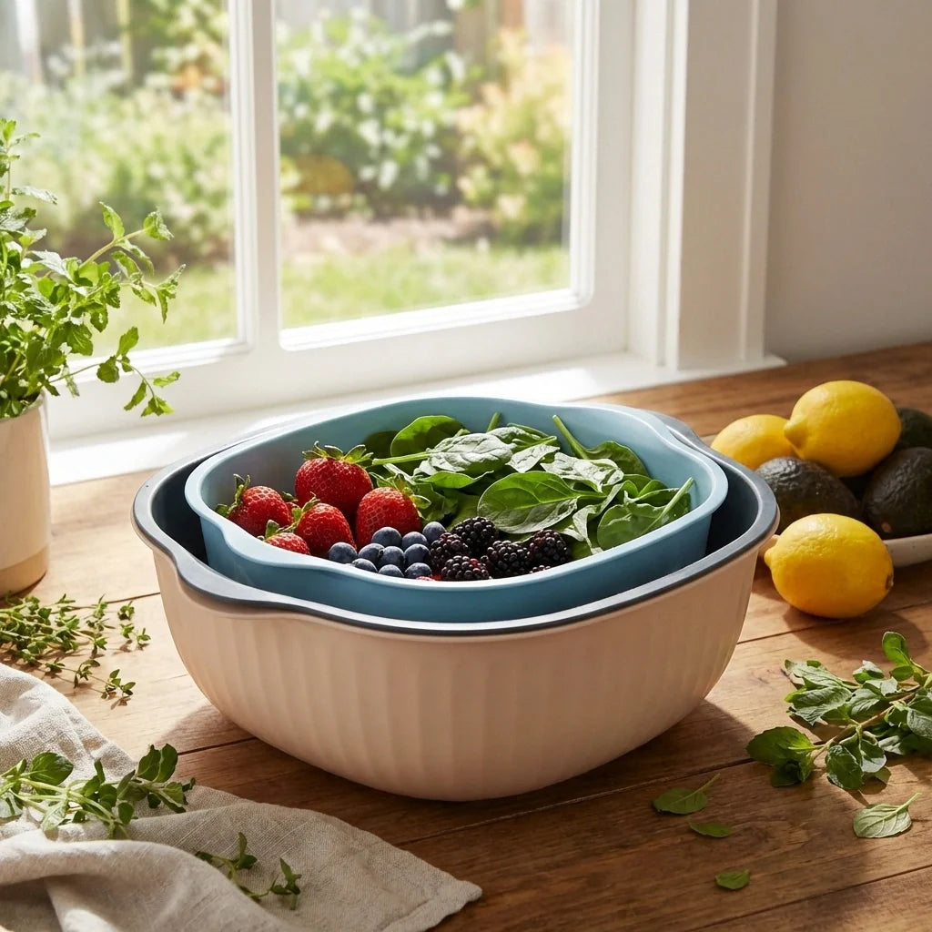Kitchen Bowl Plastic Washing Bowl