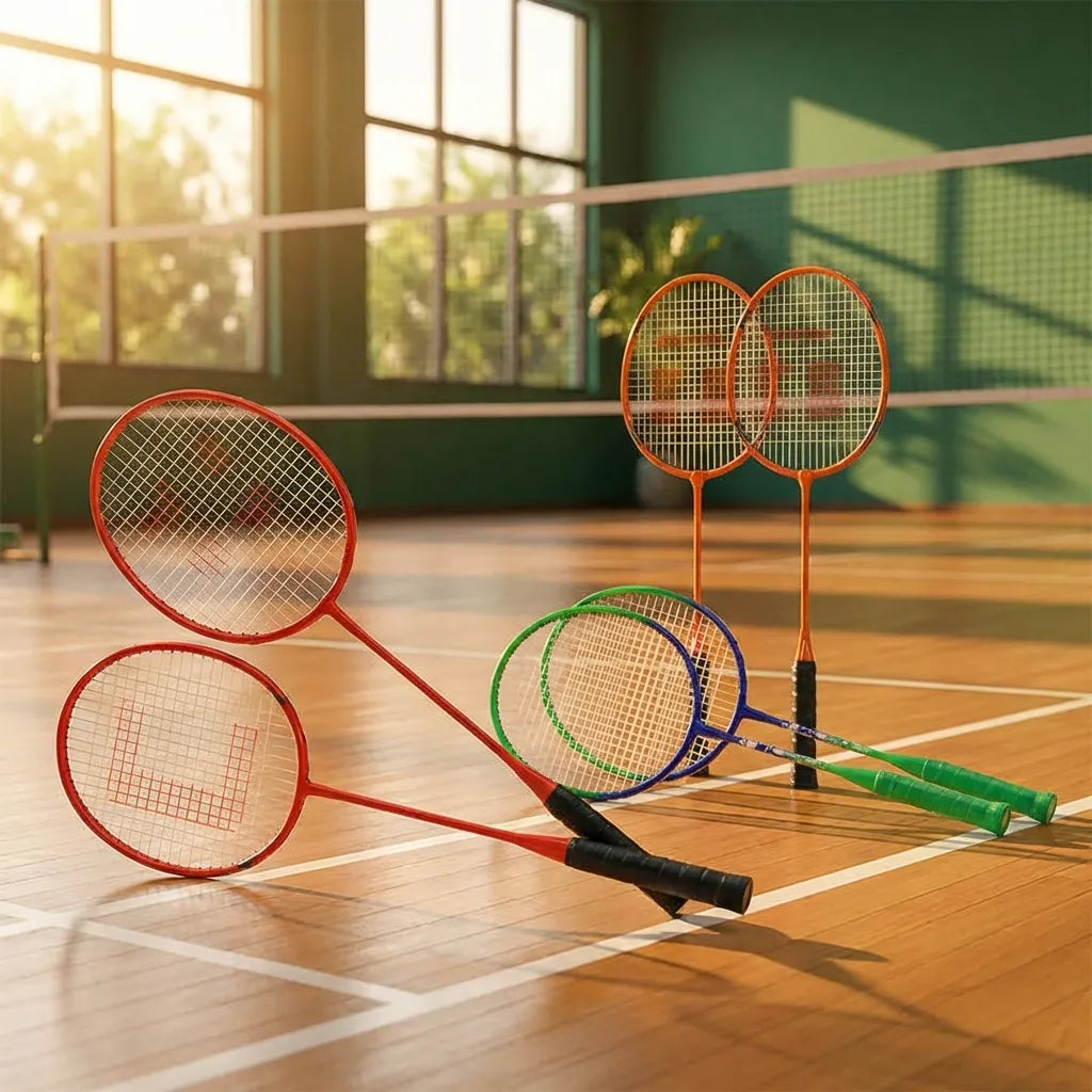 Kids Badminton Racket Set (2 Pc)