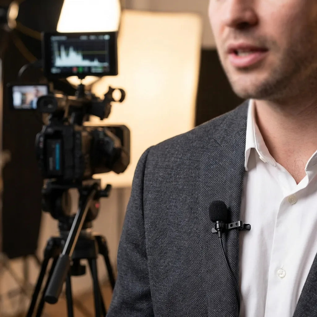 Dynamic Lapel Collar USB Omnidirectional Mic