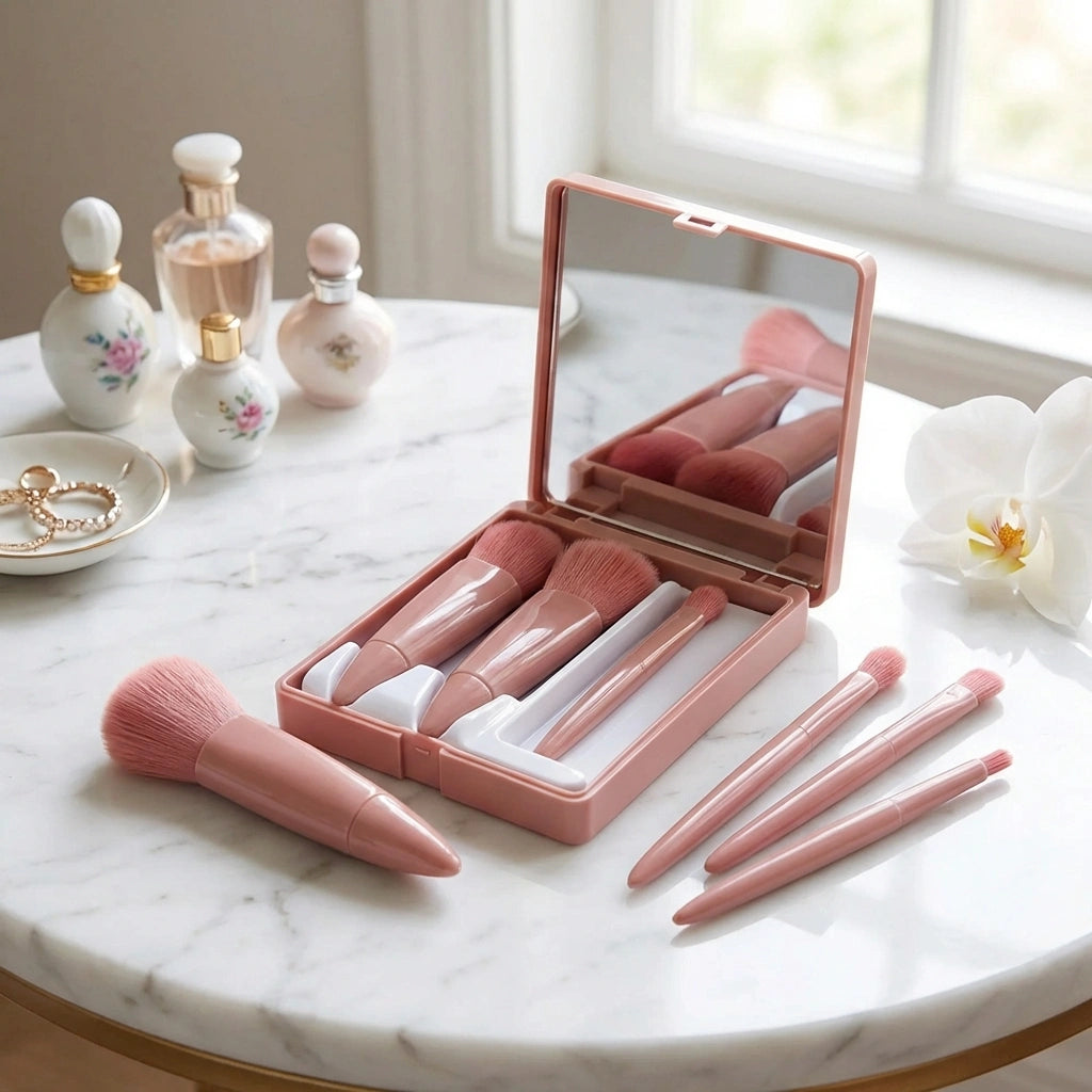5-in-1 Makeup Brush Kit