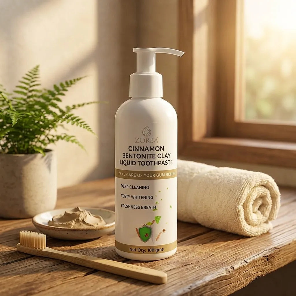 Cinnamon Bentonite Clay Liquid Toothpaste 100 ml Pack of 1