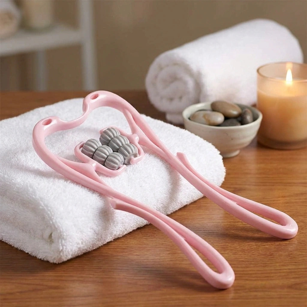 6 Wheel Dual Pressure Point Cervical Neck Massager