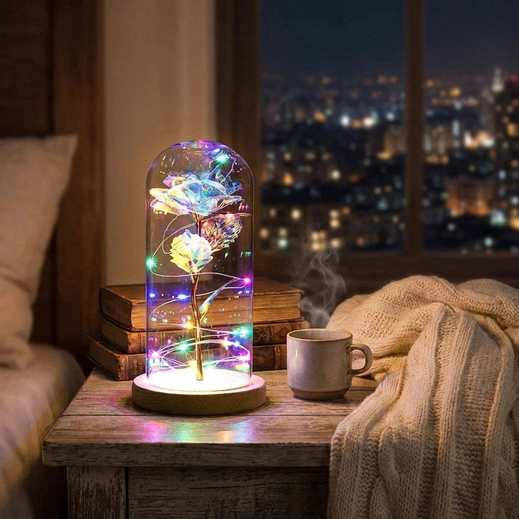 LED Rose Light Decor
