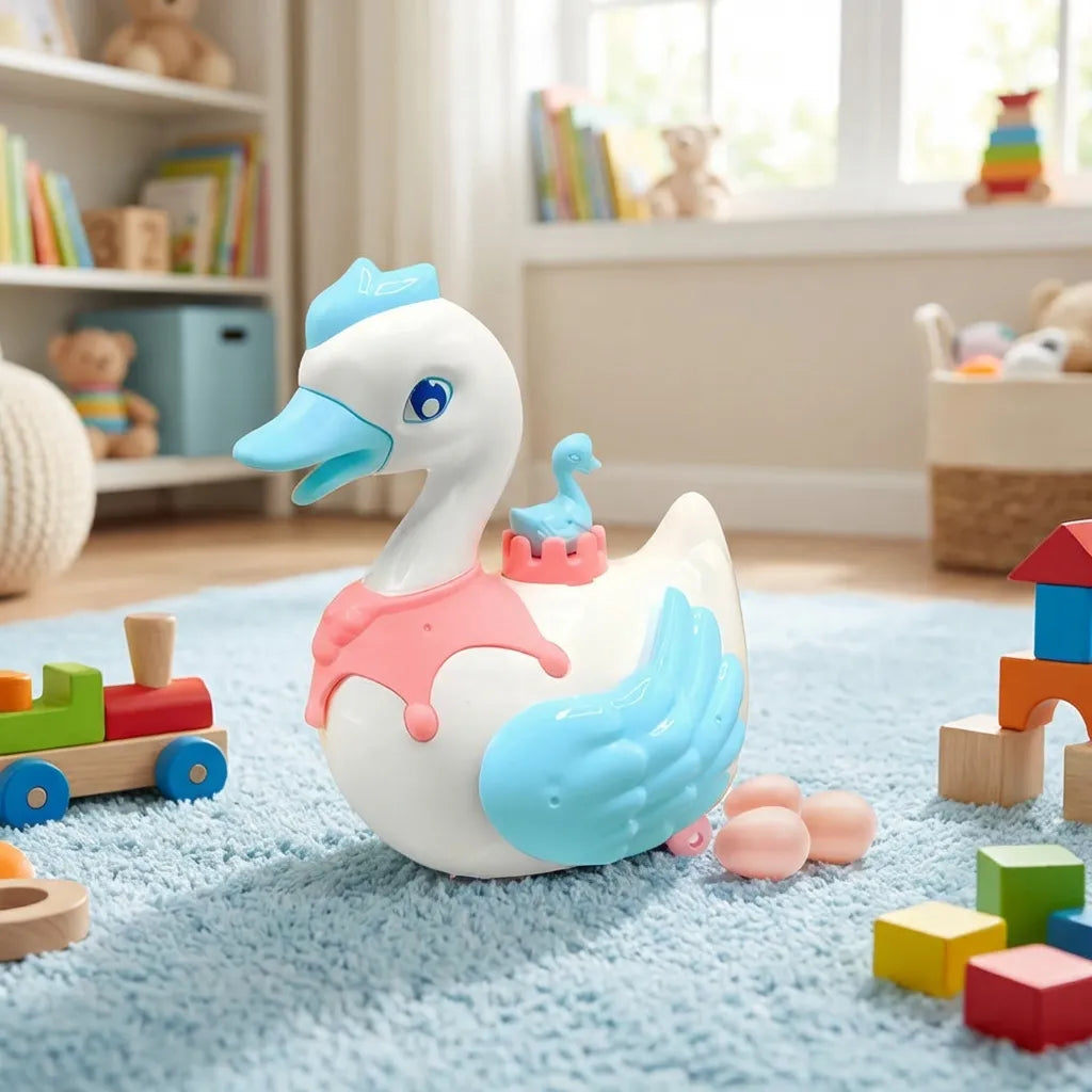 Musical Egg-Laying Swan