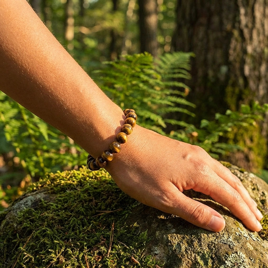 Tiger Eye Men's Bracelet Duo