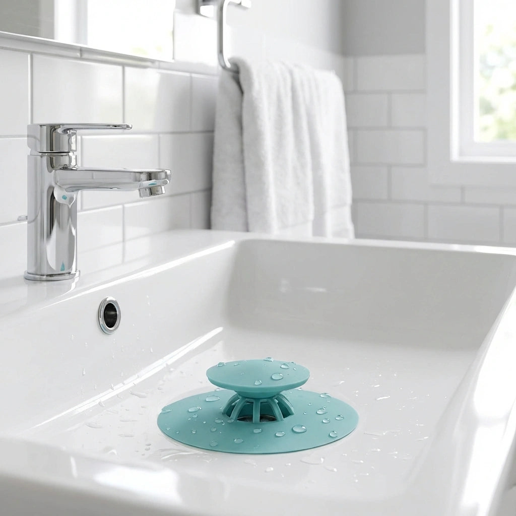 Magic Drain Stopper-Catcher (Pack of 2)