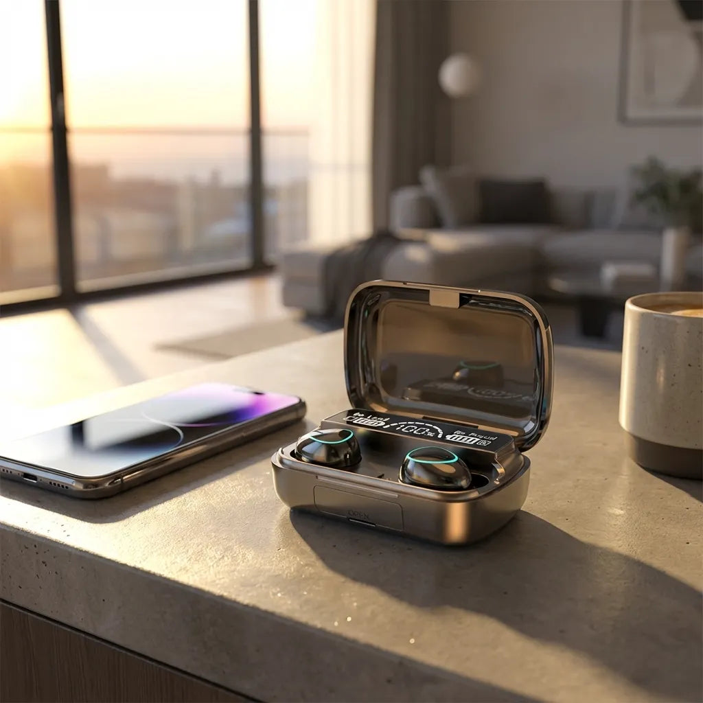 LED Display Wireless Earbuds