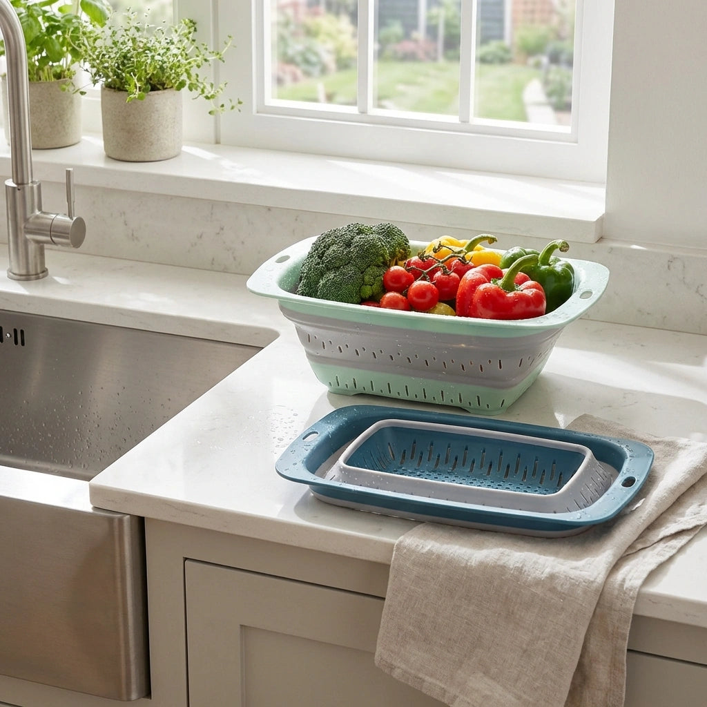 Silicone Foldable Basket