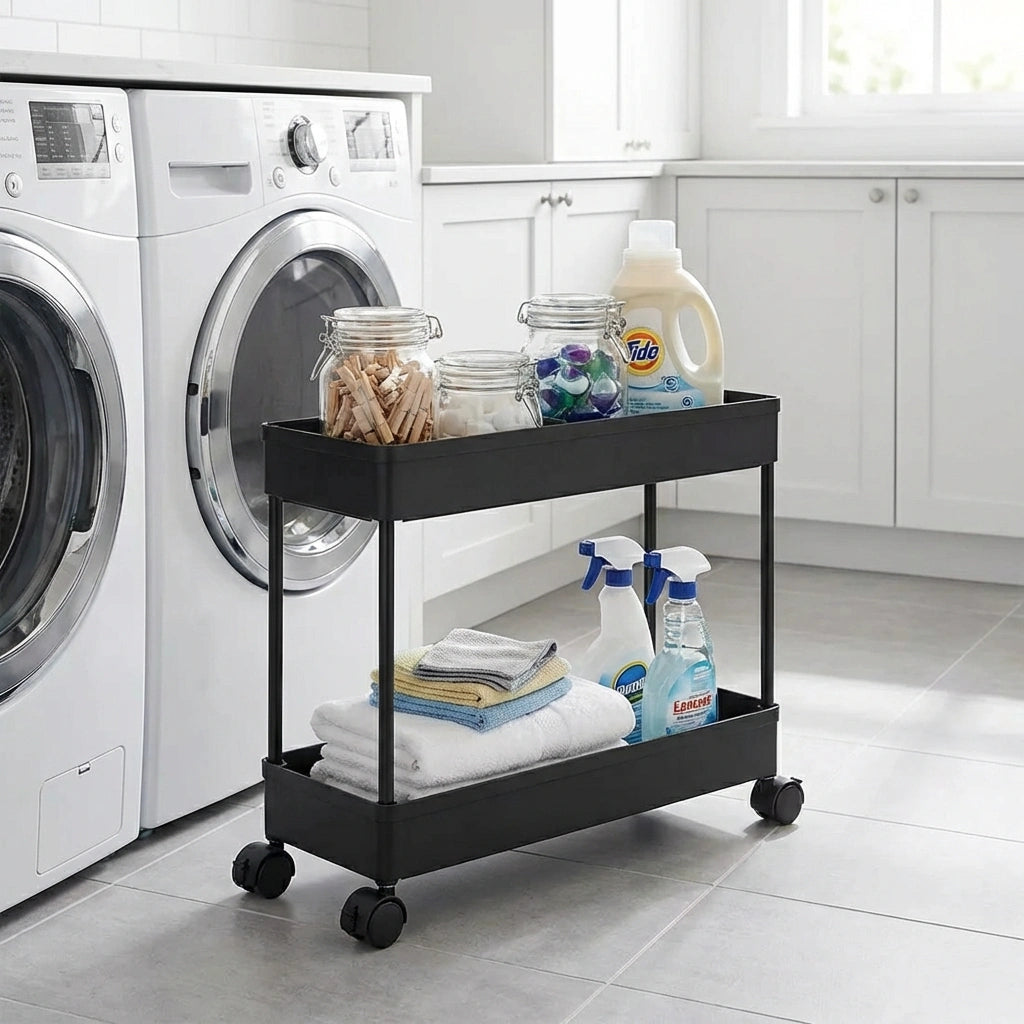 2 Tier Multipurpose Plastic Storage Organizer