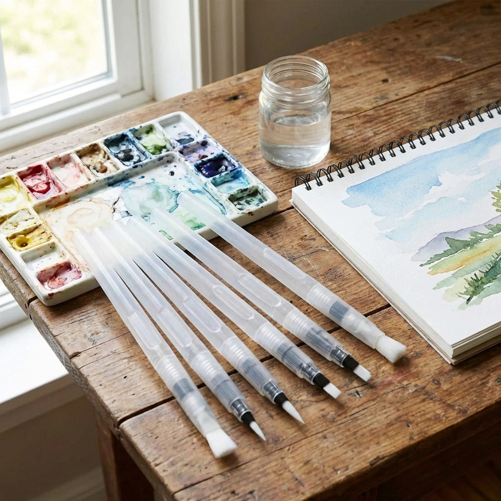 Silicone Watercolor Brushes