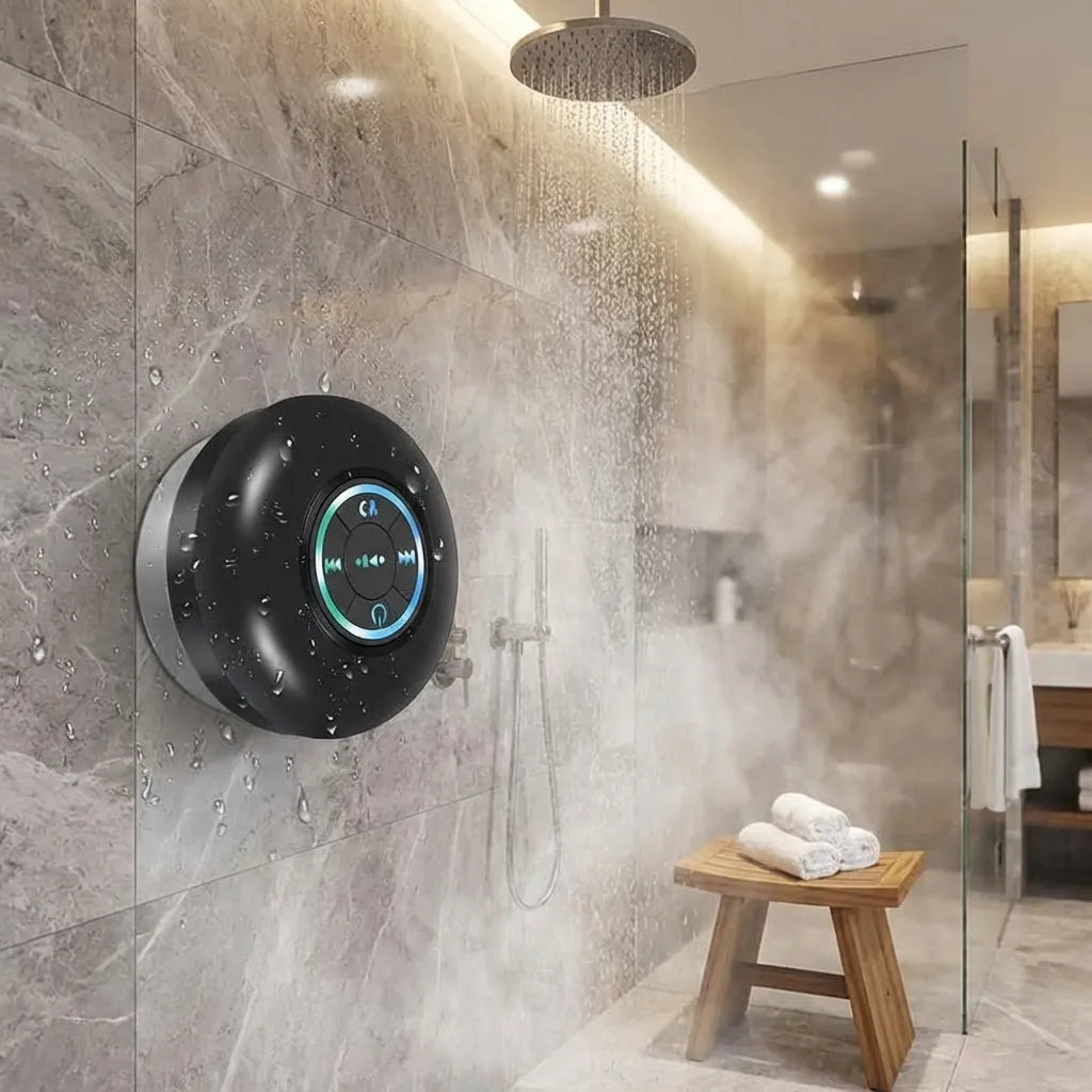 Large Suction Cup Waterproof Bluetooth Speaker