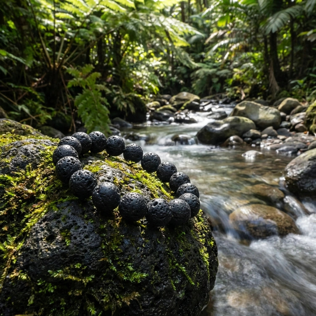 Lava Stone Healing Bracelet
