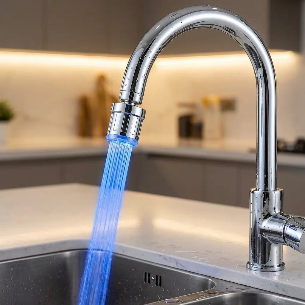 Color Changing Temperature Faucet