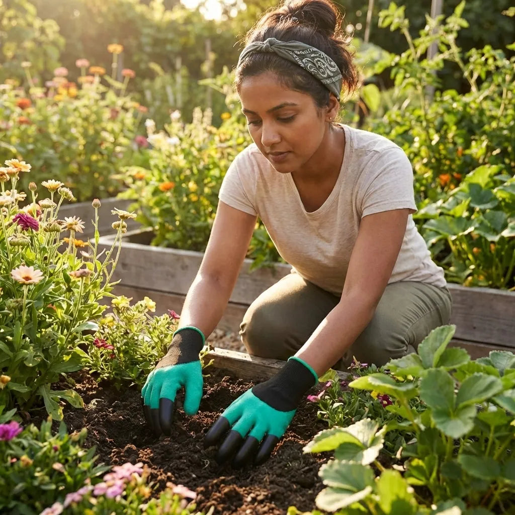 Waterproof Gardening Gloves With Claws