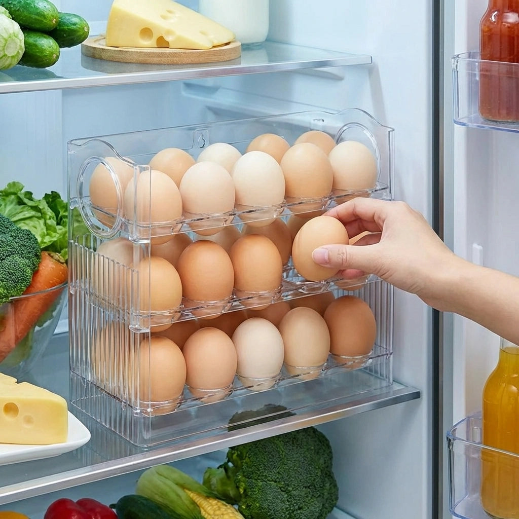 Space-Saving Egg Holder