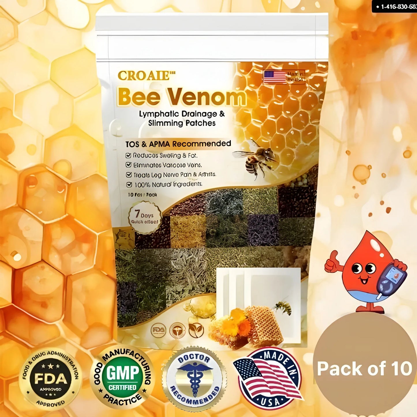 Bee Venom Slimming Patches