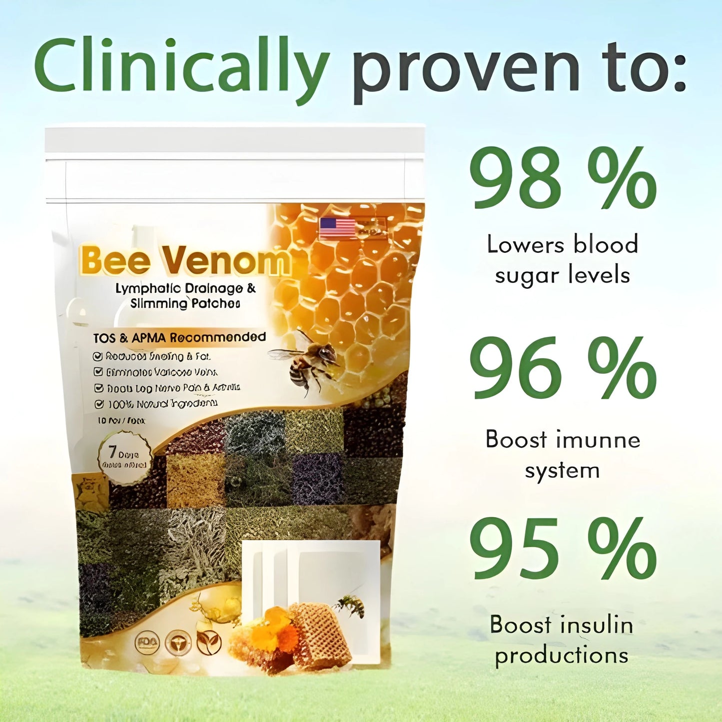 Bee Venom Slimming Patches