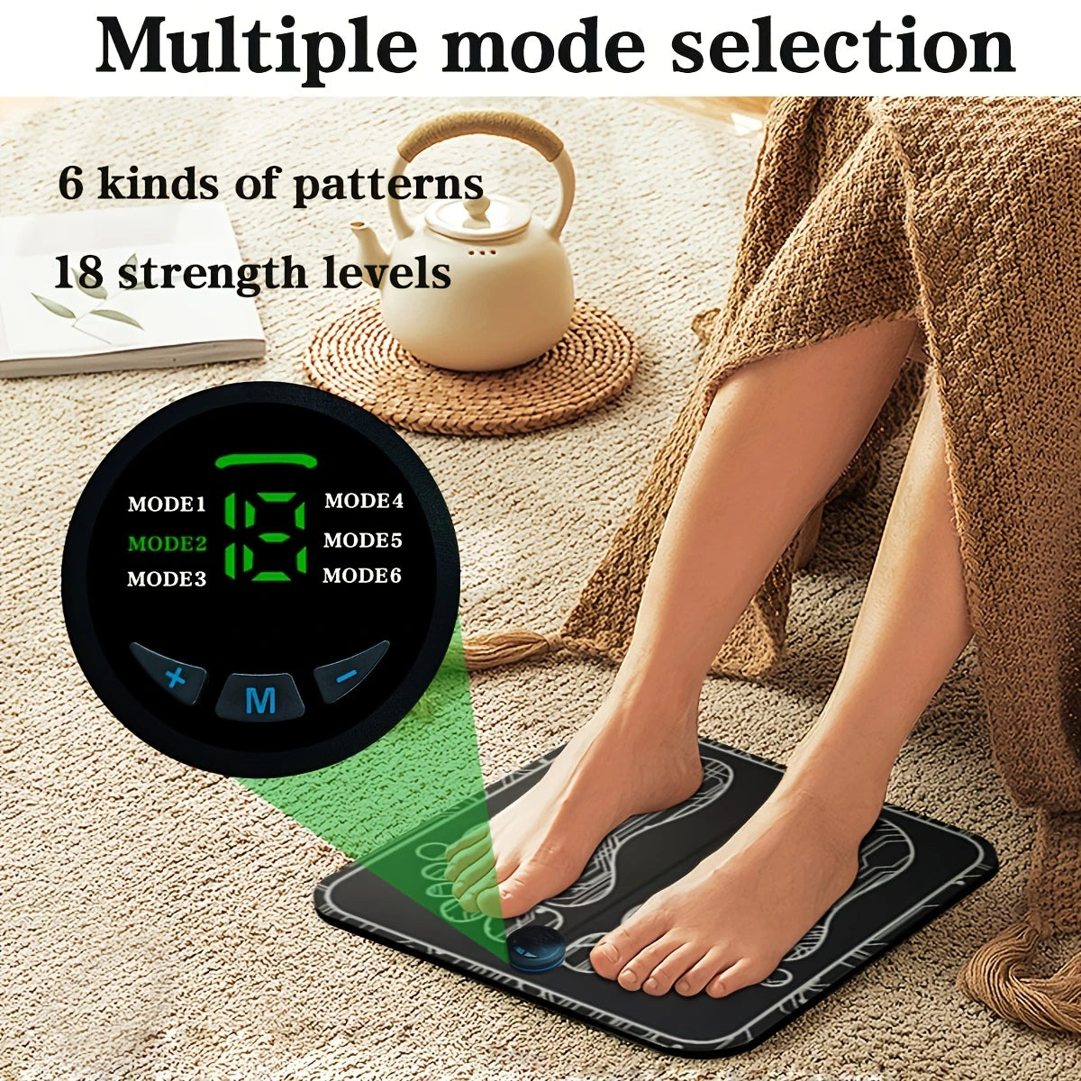 Wireless Electric Foot Massager Pain Reliever