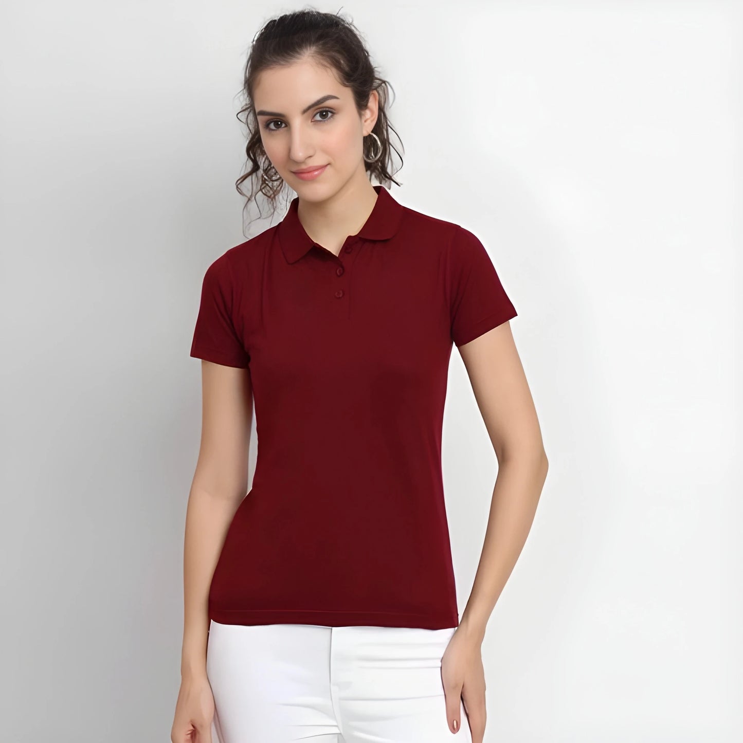 Premium Cotton-Blend Polo Tee